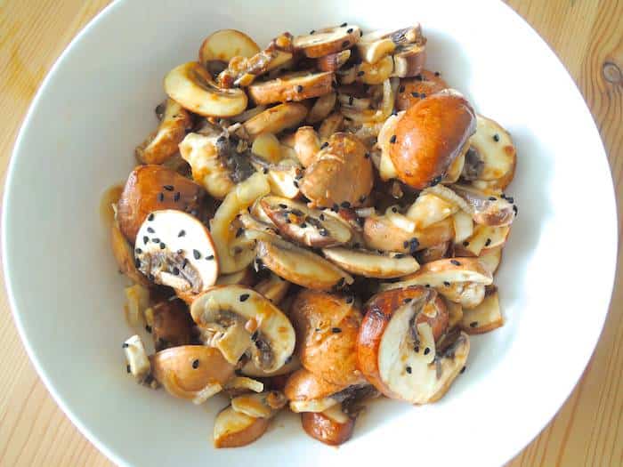 champignons roh essen